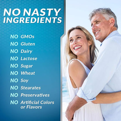 Glucosamine Chondroitin, MSM & Turmeric Dietary Supplement - 248 Capsules