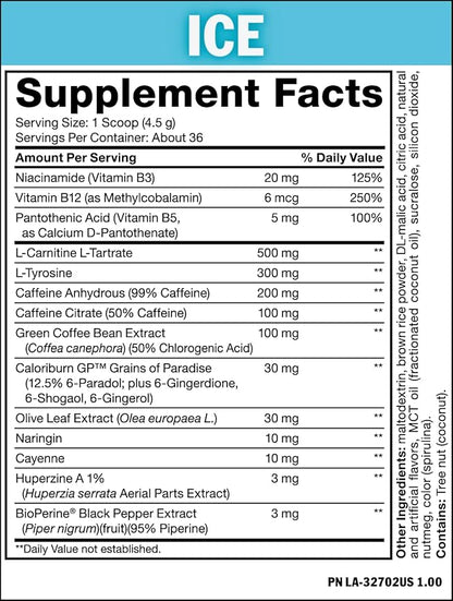 Mutant Killswitch Ultra Thermo | Thermogenic Pre Workout | Ice 162g