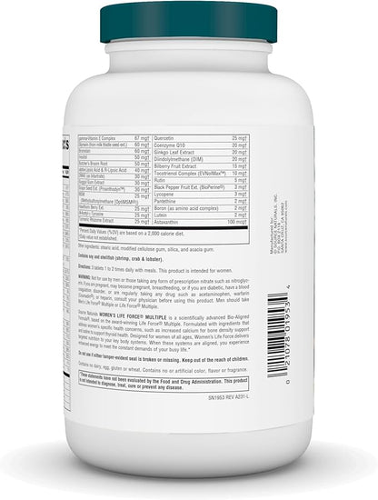 Source Naturals Wonmen's Life Force Mutiple, Dietary Supplement Rejuvenating Enegry* - 180 Tablets