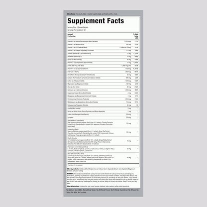 Piping Rock Multivitamin for Men Over 50 Plus | 100 Caplets | with Vitamin D3, Potassium, Folate | Daily Mega Multi Mineral Supplement | Non-GMO, Gluten Free