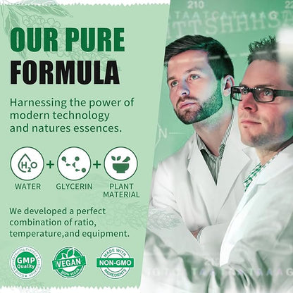 Mullein Drops for Lungs - Mullein Leaf Extract Supplement - Lung Detox & Bronchial Cleanse for Smokers - Respiratory Health Support - 4oz