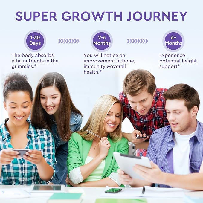 Calcium Potassium Magnesium Gummies for Kids & Adults, with Hydrolyzed Collagen, Zinc, Phosphorus, Multivitamin for Sleep, Bone Strength, Density Support, Sugar Free,Raspberry 60 Gummies