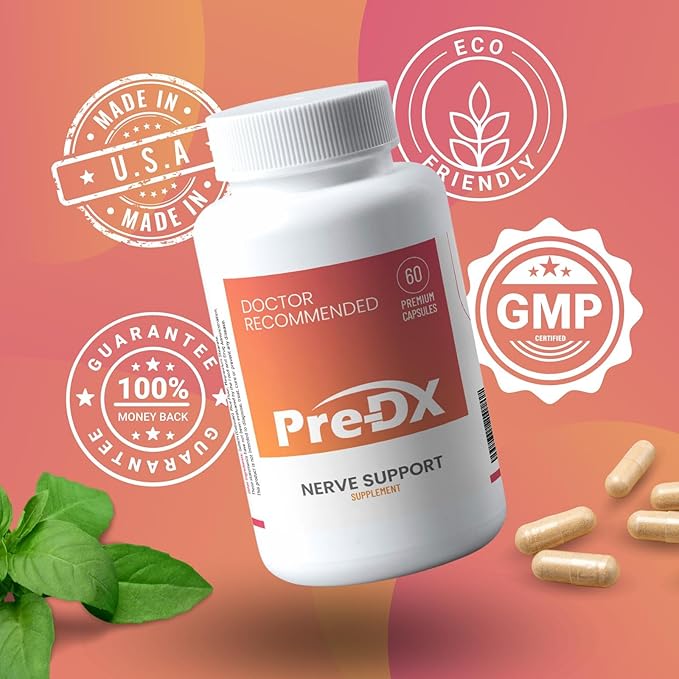 Nerve Support Supplement - Advanced L-Methylfolate Multivitamin w/Vitamin B-Complex & More for Immune Support - 3rd Party Tested L-methylfolate Supplement - 60 Capsules per Bottle (3 Pack)