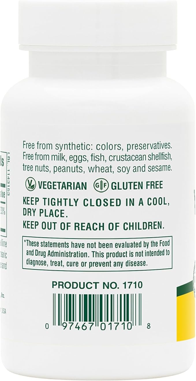 Natures Plus Vitamin B12 (Methylcobalamin) - 500 mcg, 90 Vegetarian Tablets -High Potency Red Blood Cell Support - Natural Energy Booster, Promotes Overall Health - Gluten-Free - 90 Servings