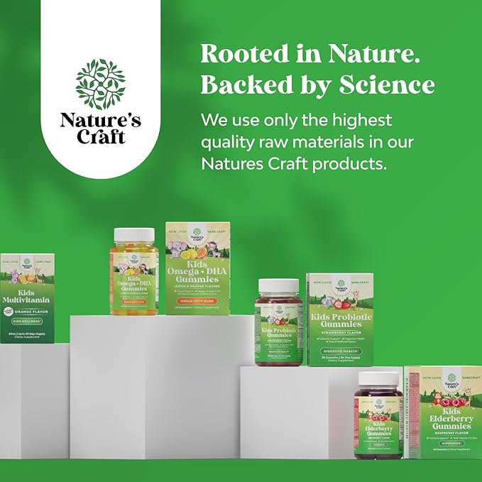 Organic Kids Immune Support Gummies - Vegan Organic Vitamin D Gummies for Kids with Vitamin C and Zinc for Kids Immunity - D3 Zinc and Vitamin C Gummies for Kids - Gluten Free & Non GMO (60 Servings)