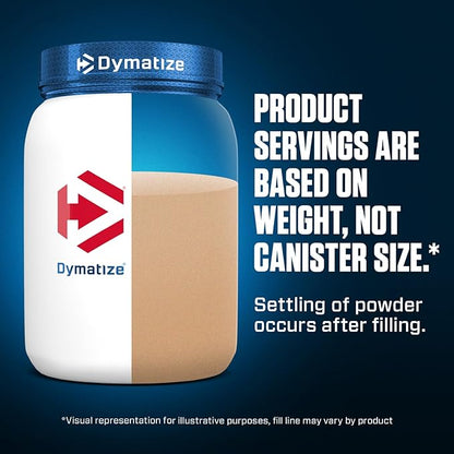 Dymatize Elite 100% Whey Protein Powder, 25g Protein, 5.5g BCAAs & 2.7g L-Leucine, Quick Absorbing & Fast Digesting for Optimal Muscle Recovery, Cookies & Cream, 2 Pound, 25 Servings
