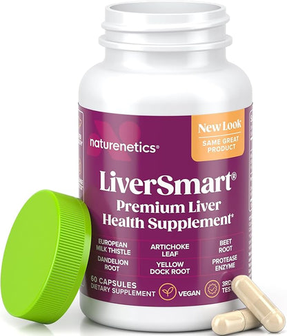 Liver Cleanse & Repair Formula with European Milk Thistle - Silymarin, Artichoke, Dandelion Root, Yellow Dock Root, Beet - Liver Support, Liver Health, Liver Supplement, Liver Renew, Liver Aid 1