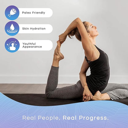 DR. EMIL NUTRITION Multi Collagen Peptides Powder - 20g of Unflavored Hydrolyzed Collagen Protein Powder with Hyaluronic Acid for Hair, Skin, Nails and Joints - 30 Servings