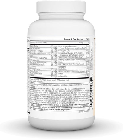 Source Naturals Life Force Multiple Iron Free Daily Multivitamin High Potency Essential Vitamins, Minerals, Antioxidants & Nutrients - Energy & Immune Boost* - 120 Capsules