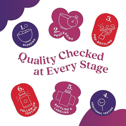 BeLive Iron Gummies - Multivitamin Iron Supplement with Vitamin C, A, B & Zinc, Supports Blood Oxygen, Vegan Iron Supplements for Women, Men & Kids for Growth and Development - Grape Flavor | 5-Pack