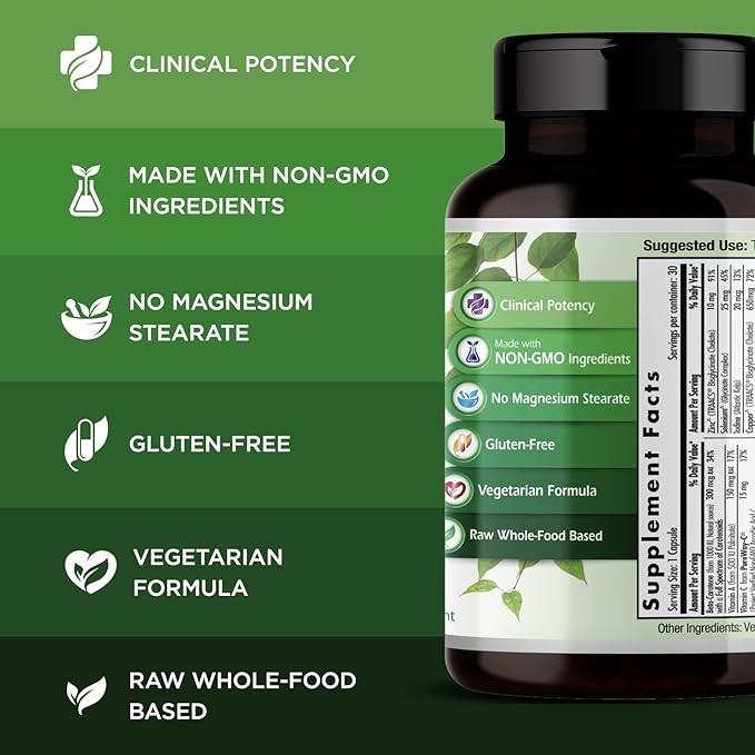 Emerald Labs Prenatal 1-Daily Multi - Prenatal Multivitamin with Methylated Folate, Iron, Whole-Food Blend & More - Soy-Free, Gluten-Free - 30 Vegetable Capsules