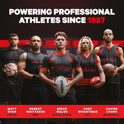 MUSASHI Protein Wafer Bar, 10g Protein, 5g Total Sugars, White Chocolate & Vanilla, Post Workout and Protein Snack On The Go, 12 Pack of 1.4oz (40g) Bars