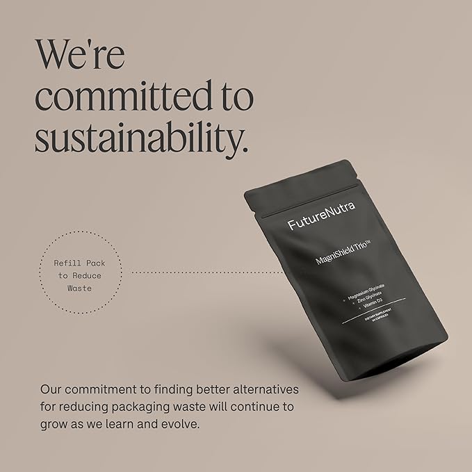 Magnesium Glycinate, Zinc Glycinate & Vitamin D3 - Triple Action for Immune, Muscle, and Bone Health, High Absorption Formula, 90 Count (Pack of 1)