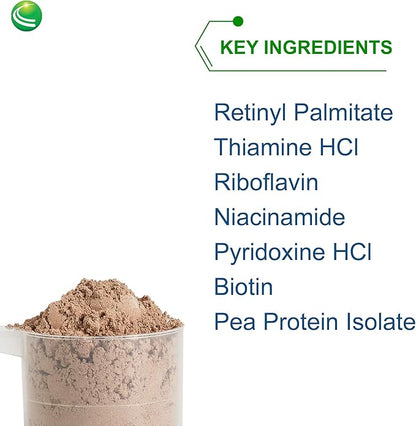 Nutra BioGenesis - UltraLean Vegan Chocolate - Gluten Free Functional Food Shake, Powdered Nutritional Beverage, Plant Based Protein Supplement - 1.4 Lb