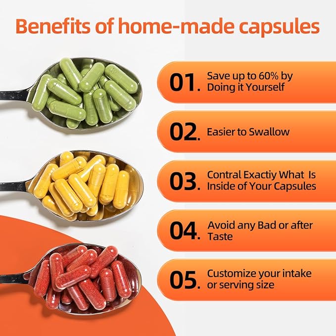 Pill Capsules Empty Size 0, 100 Count Empty Gelatin Capsules for DIY Capsule Filling - Fillable Pill Gel Caps, DIY Your Own Supplements, Blue/White