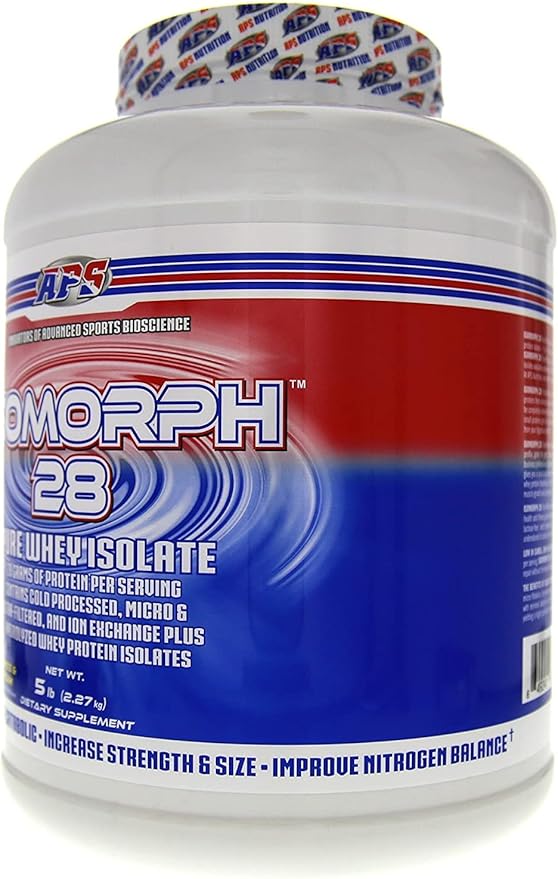 APS Nutrition Isomorph Protein Powder Supplement | Whey Protein Isolate | Ultra- Filtered | 28g Protein | Cookies & Cream, 5 Pound (Pack of 1)