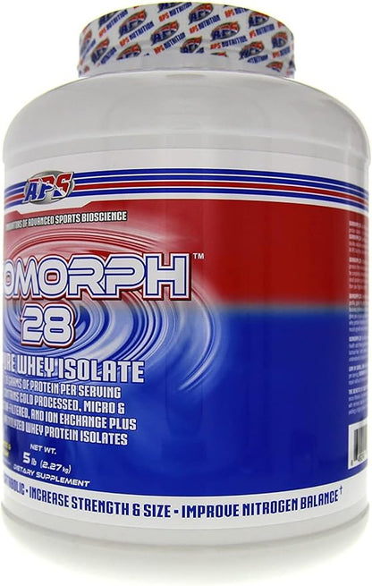 APS Nutrition Isomorph Protein Powder Supplement | Whey Protein Isolate | Ultra- Filtered | 28g Protein | Cookies & Cream, 5 Pound (Pack of 1)