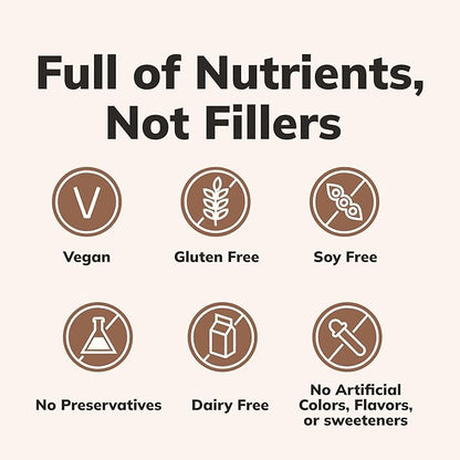 Ka’Chava All-In-One Nutrition Shake Blend, 85+ Superfoods & Nutrients, Meal Replacement, Greens Plant-Based Superfood Powder Protein Drink, Digestive Enzymes & Probiotics, Vegan Dairy Gluten Free, 2lb