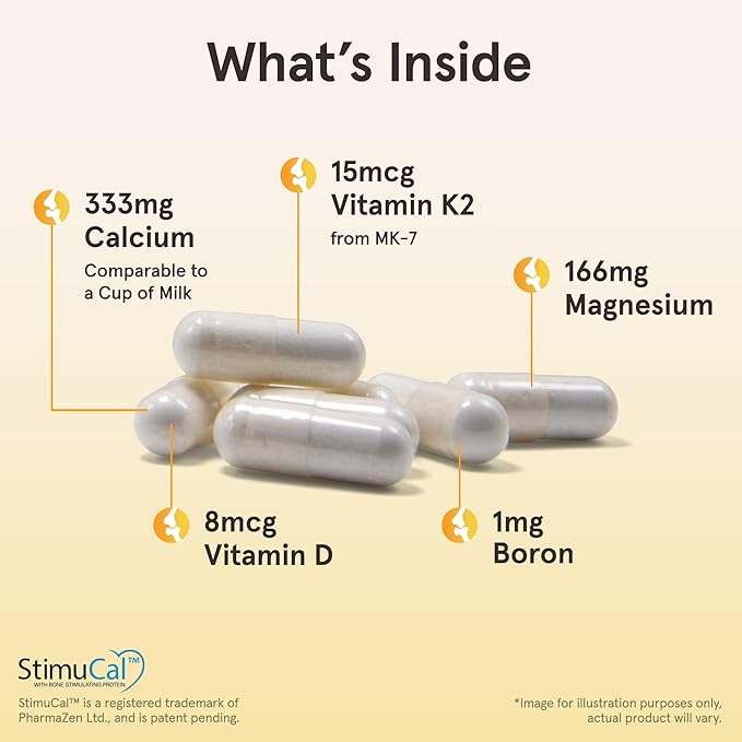 Jarrow Formulas BoneUp for Bone Density and Skeletal Nutrition, Includes Vitamin D3, K2 (as MK-7) and Calcium, 240 Capsules