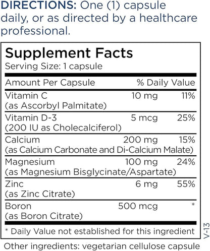 Metabolic Maintenance Cal Mag Zinc Complex with Vitamin D-3 - Higher Absorption for Bone + Heart Support (240 Capsules)
