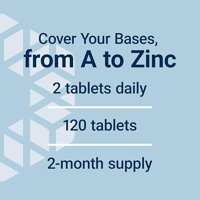 Life Extension Two-Per-Day High Potency Multi-Vitamin & Mineral Supplement - Vitamins, Minerals, Plant Extracts, Quercetin, 5-MTHF Folate & More - Gluten-Free - Non-GMO - 120 Tablets (Pack of 2)