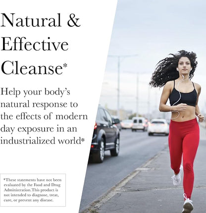 Kroeger Herb, Chem X, Daily Advanced Detox and Cleansing Formula, Supports Health Liver Function with Red Clover, Yellow Dock, Paprika & More - Non-GMO, Gluten Free, No Preservatives, Made in USA