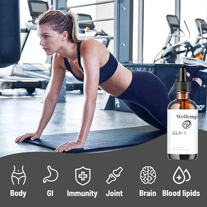 GLP-1 Drops Supplement Drops, for Men&Women 1Fl Oz (1PCS)