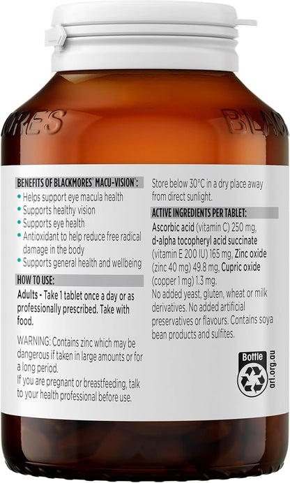 Blackmores Macu-Vision 150 Tablets