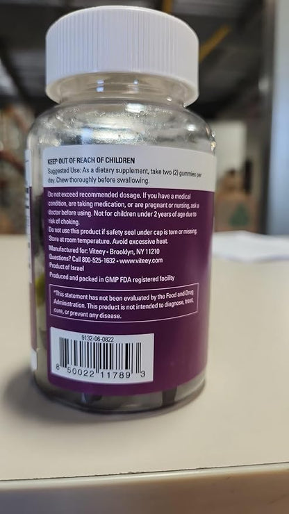 Moringa Gummies for Adults & Teens - Moringa Leaf Extract 4000mg - Immune Support, Energy Booster, Better Mood Support - Chewable Green Superfood - Vegan, Gelatin Free - Strawberry Flavored Gummy