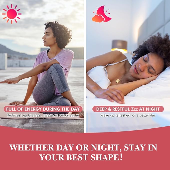 Potassium Magnesium Gummies - High Absorption Magnesium Glycinate 500mg & Potassium Citrate 200mg Plus Omega 3, B6, D3, K2 & Calcium - Chewable Gummy for Leg Cramps, Immunity & Energy - 60 Count