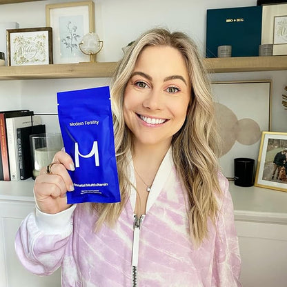 Modern Fertility Prenatal Multivitamin | Developed with OB-GYNs, Contains 12 Essential Nutrients for Support Before, During, and After Pregnancy, FSA HSA Approved | 30-Day Supply (60 Capsules)