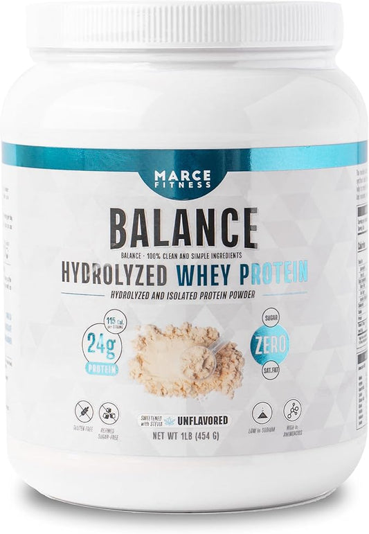 Hydrolyzed Whey Protein byMarceFitness unflavored 1 Pound
