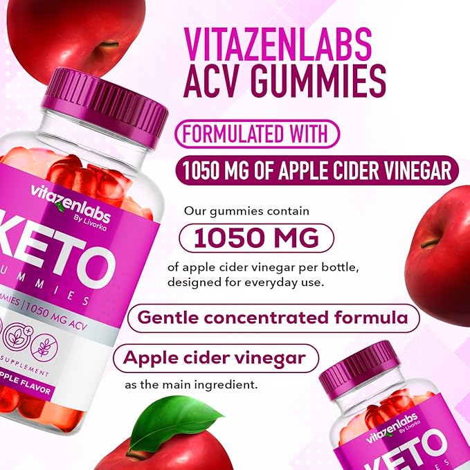 (2 Pack) Vitazen Labs Keto Gummies, Vitazen Keto Gummies, VitazenLabs Keto, Vitazen Keto ACV Gummies, Vitazen Apple Cider Vinegar, Vitazen Gummies, Vitazen, Vitazen Keto 120 Gummies For 2 Months