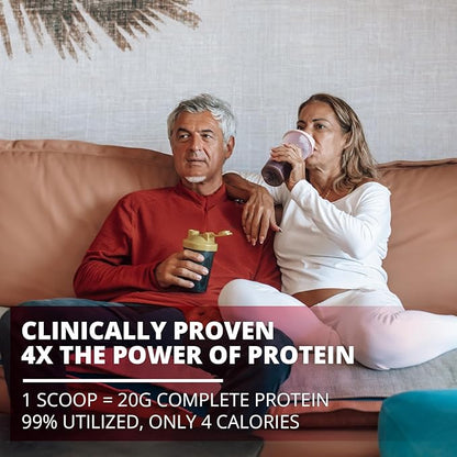 FUNDAMINOS - Premium Plant Based Organic Essential Amino Acids Powder + BCAA Powder - Gluten Free, Non-GMO Amino Acid Supplement for Muscle Mass, Peak Strength & Muscle Recovery (2 Bags 60 Servings)