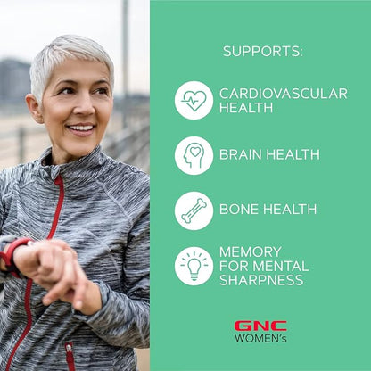 GNC Women's Ultra Mega 50 Plus VP Multi Vitamins, 30 Count