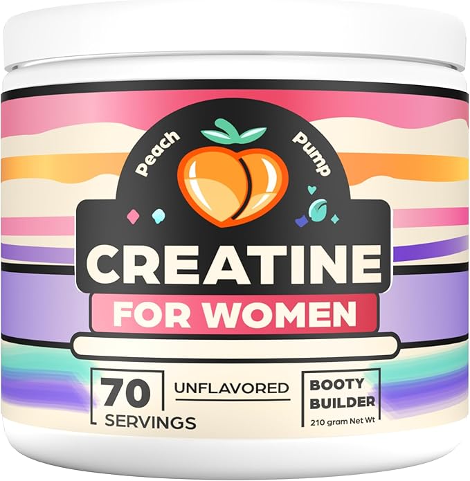 Creatine for Women - Creatina - Creatine for Women Booty Gain - Creatine Powder - Womens Creatine - Booty Builder - 70 Servings: Unflavored