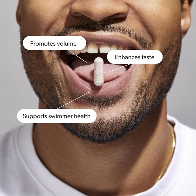 POPSTAR Labs Semen Volume Booster - Men's Semen Health & Fertility Supplement - Doctor Formulated to Increase Load Volume - Made in USA - Non-GMO, Organic, Vegan - 360 Capsules - (3 Month Supply)