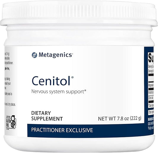 Metagenics Cenitol - Magnesium Supplement for Neuro Health* - with Myo-Inositol, Citric Acid & Magnesium - Supplements for Nervous System & Brain Function* - 7.8 Oz - 30 Servings