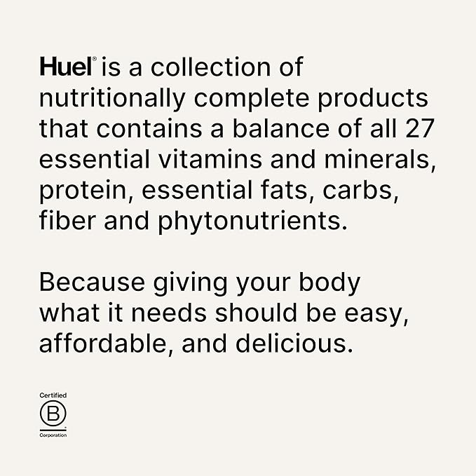 Huel Daily Superblend Vanilla Powder, 25g Plant Based Protein, Super Greens, 87 Vitamins, Minerals, and Wholefood-Sourced Ingredients, 19 Servings, Scoop not Included to Reduce Plastic