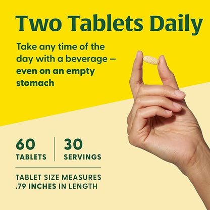 MegaFood Men's Advanced Multivitamin for Men - Doctor -Formulated - Choline, Vitamin B12, Vitamin D, Vitamin C & Zinc - Brain Health & Immune Support - Non-GMO - Vegetarian - 60 Tabs (30 Servings)