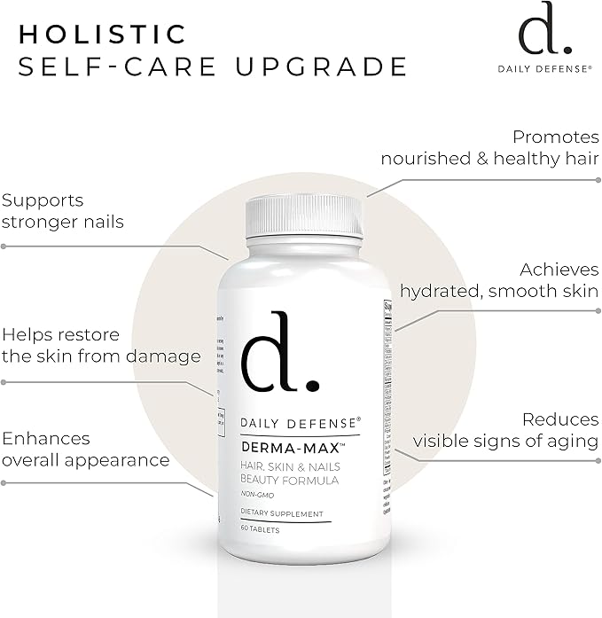 Collagen Supplements for Women - Hair Skin and Nails Vitamins with Biotin and Collagen, Calcium & More for Healthy Hair, Healthy Nails & Healthy Skin - Hair Vitamins for Men & Women