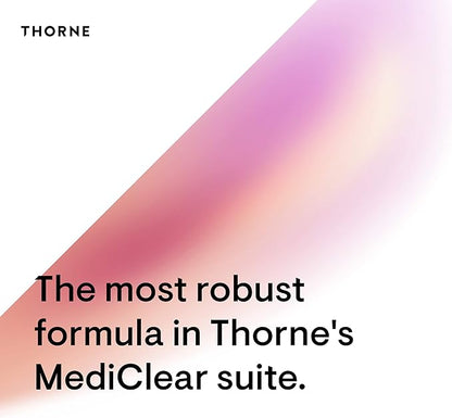 THORNE MediClear-SGS - Foundational Support, Eliminate Environmental and Dietary Toxins - Rice and Pea Protein-Based Drink Powder with a Complete Multivitamin-Mineral Profile - Chocolate - 38.2 Oz