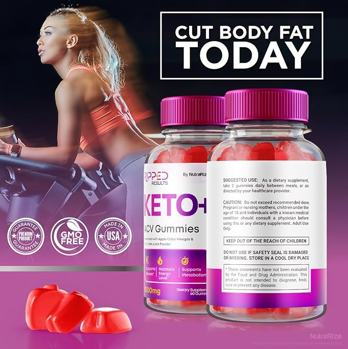 (3 Pack) Ripped Results Keto ACV Gummies Advanced Weight Loss, Ripped Results Keto, Ripped Keto Plus ACV Gummies, Ripped Results Keto + ACV, RippedResults Reviews (180 Gummies)