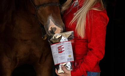 MVP Amino 15X (1.5lb) Supports Healthy Muscle Function, Development and Recovery in Horses.