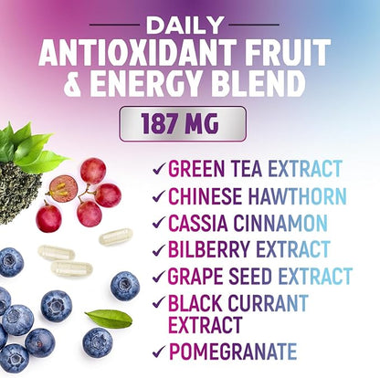 Multivitamin for Women - Womens Daily Multi Vitamin & Multimineral Supplement with Vitamins A, C, D, E, B6, B12, Zinc, Calcium & Magnesium, Energy & Immune Support, Non-GMO, Gluten Free - 60 Capsules