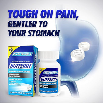 SueroX Kit Electrolyte Drinks Berry Blast, Coconut Refresh, Lemon Lift - 21.3 Fl Oz each,Bufferin Aspirin 130ct, Shot B Energy Multivitamin 60ct,