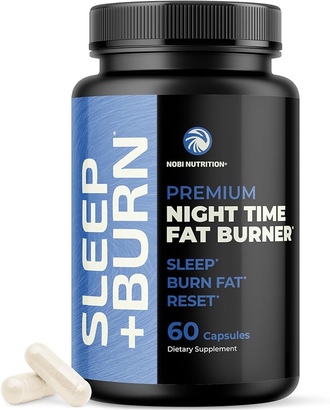 Night Time Fat Burner to Shred Fat While You Sleep | Belly Fat Burner, Carb Blocker & Weight Loss Support Supplements | Burn Belly Fat, Support Metabolism & Fall Asleep Fast | 60 Nighttime Pills