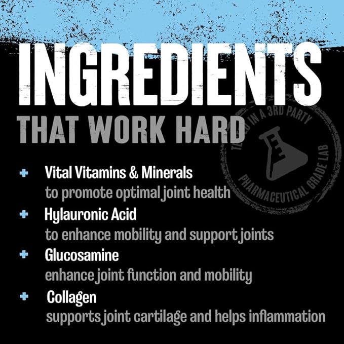 Animal Flex Powder - Joint Support Supplement for Pain Relief, Repair and Restore Muscles with Turmeric, Glucosamine, Chondroitin, MSM, Collagen and Boswellia, Great Tasting Orange Flavor, 30 Scoops