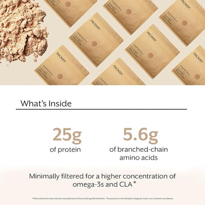 Promix Whey Protein Powder, Chocolate Peanut Butter - 2.5lb Bulk - Grass-Fed & 100% All Natural - ­Post Workout Fitness & Nutrition Shakes, Smoothies, Baking & Cooking Recipes - Gluten-Free